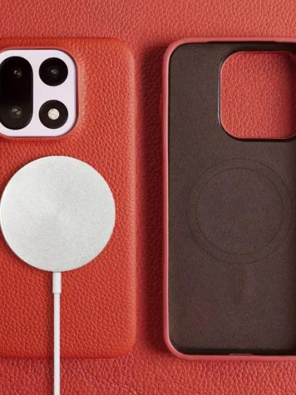 Кожаный чехол на OnePlus 15